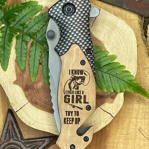 Fish Like a Girl Survival Knife